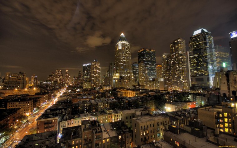 Ночной Нью-Йорк