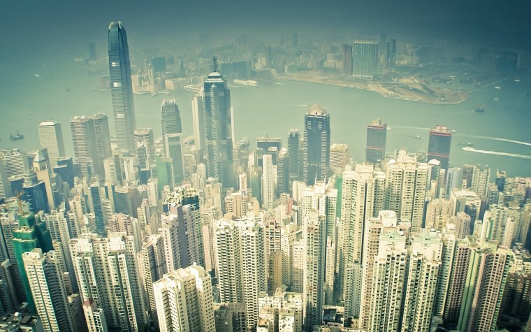 Гонконг небоскребы