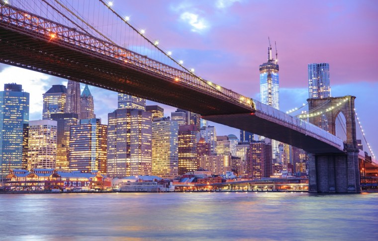 Манхэттен мост Нью-Йорк