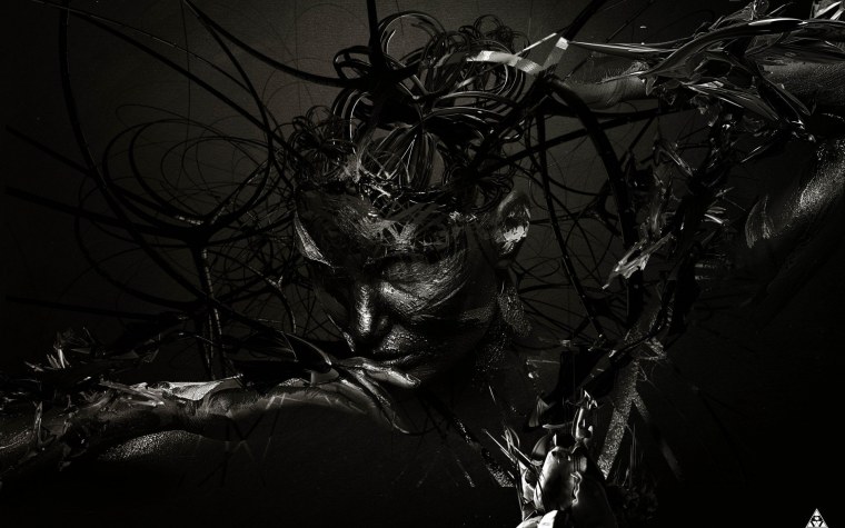 Темный фон для шапки