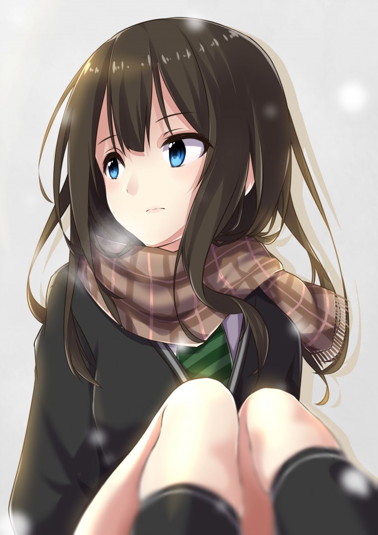 Шатенка аниме