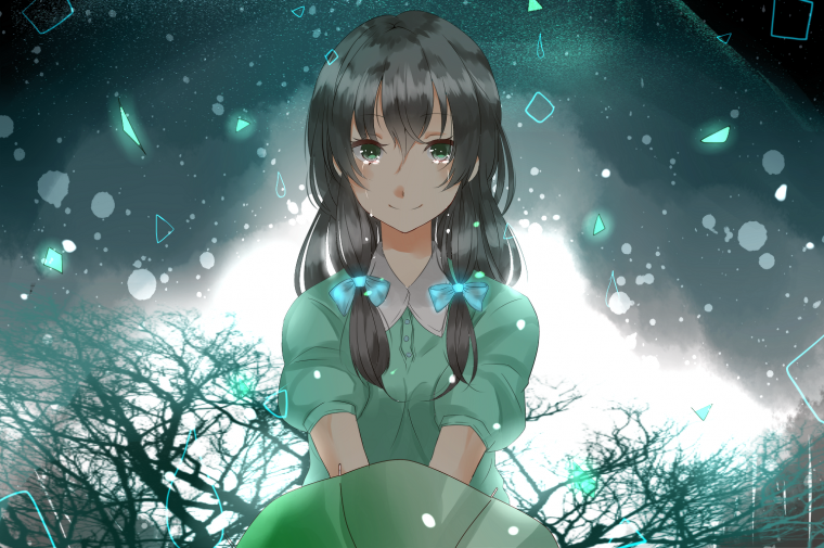 Аниме девушки с холодным взглядом