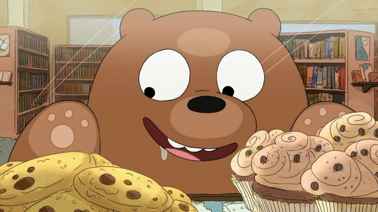 Мультфильм we bare Bears белый