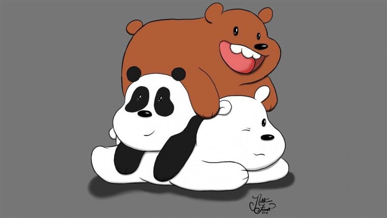 We bare Bears Панда обои