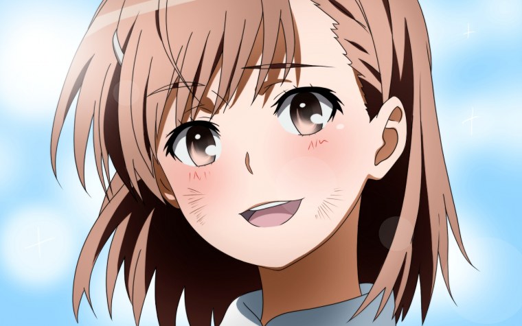 Мисака Микото аниме