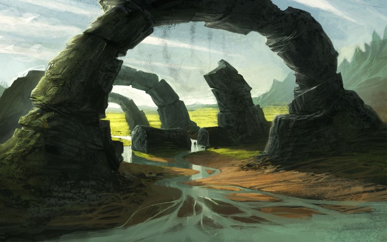 Пейзаж фантастика