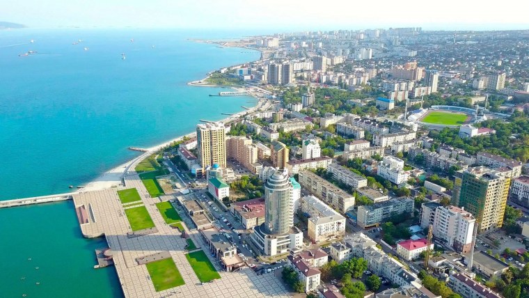 Новороссийск с высоты птичьего полета