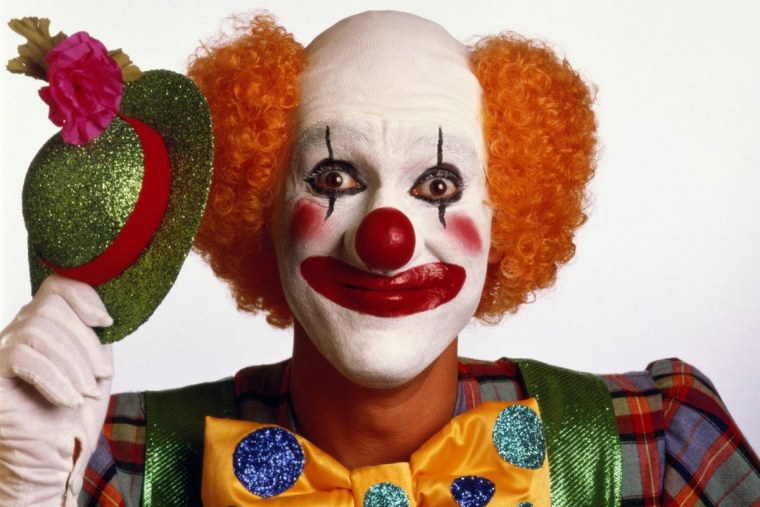 Клоун дебил