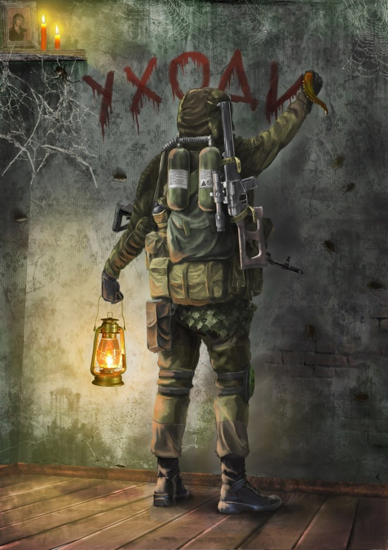 Обои на телефон сталкер монолит