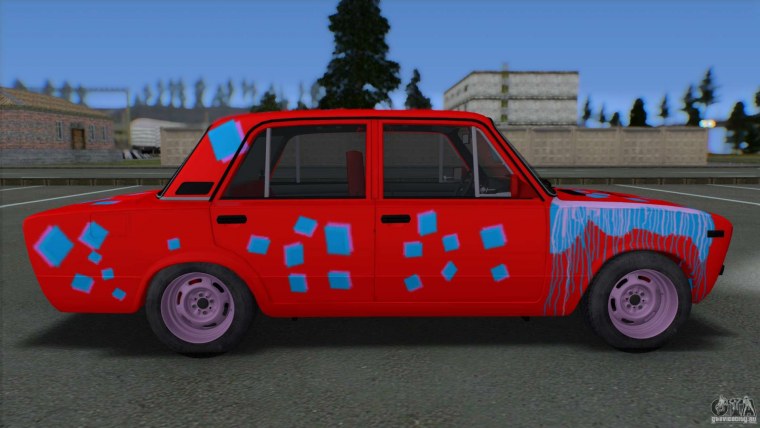 Боевая классика ГТА 4 ВАЗ 2101
