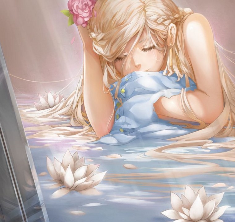 Аниме сон с девушкой