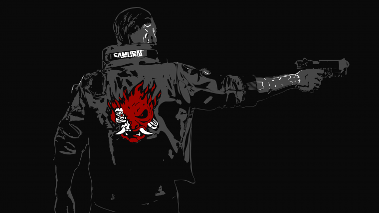 Самурай киберпанк 2077