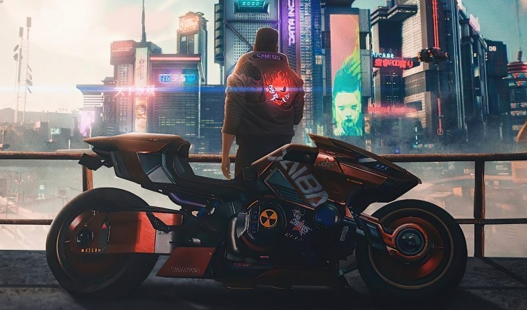 Samurai Cyberpunk 2077 обои