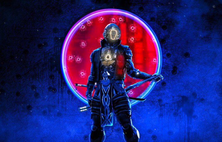 Cyberpunk 2077 маска самурая