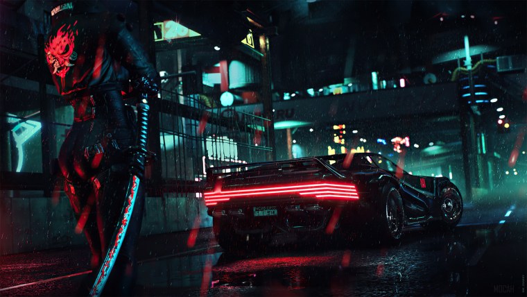 Cyberpunk 2077 Самурай