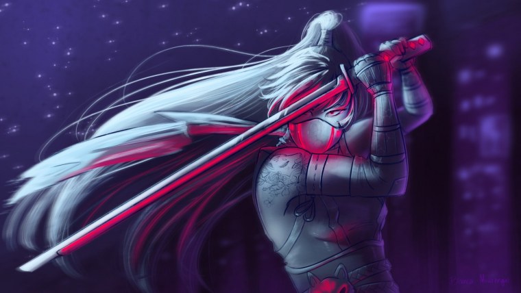 Cyberpunk 2077 Самурай