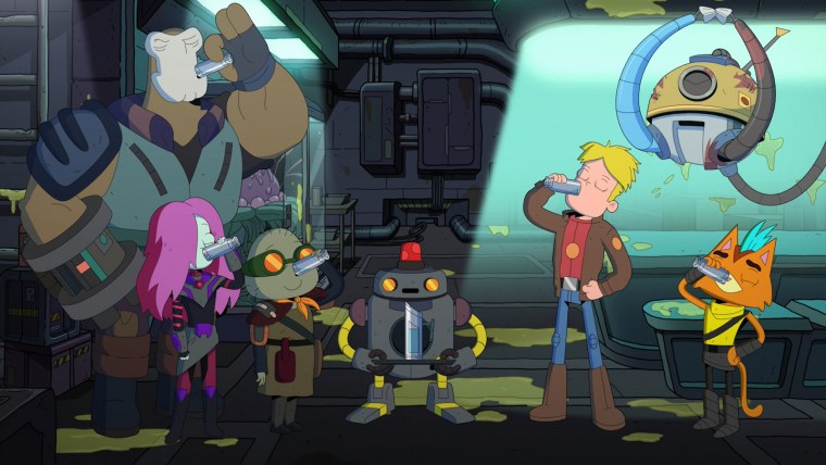 Крайний космос Гэри и Кевин