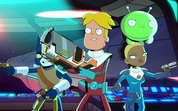 Бескрайний космос мультфильм