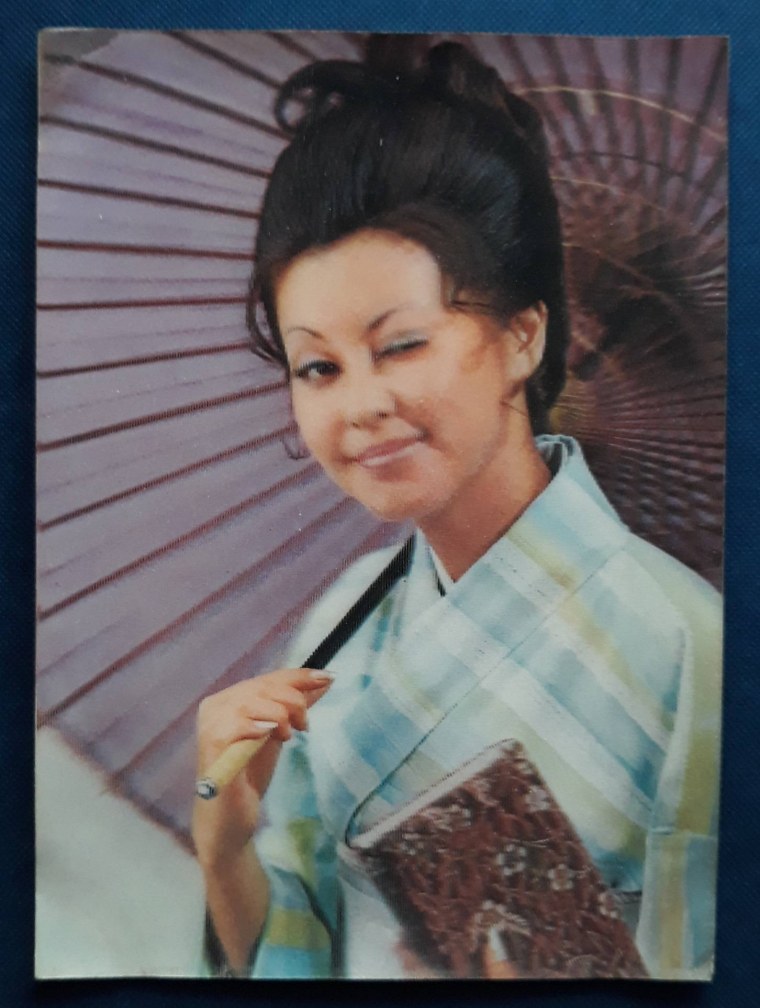 Японские стерео открытки