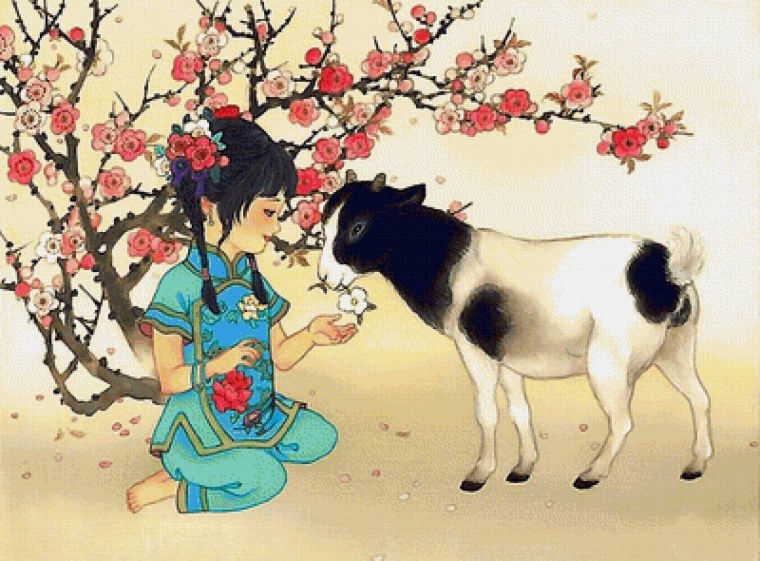 Гравюры суримоно Япония к новому году