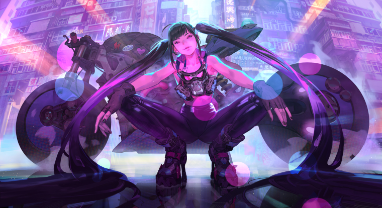 Киберпанк аниме