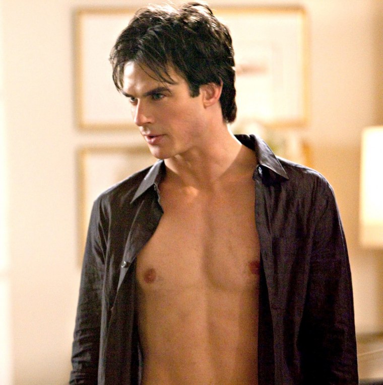 Деймон Сальваторе торс