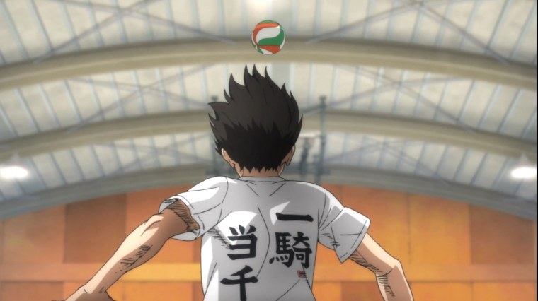 Аниме волейбол Нишиноя