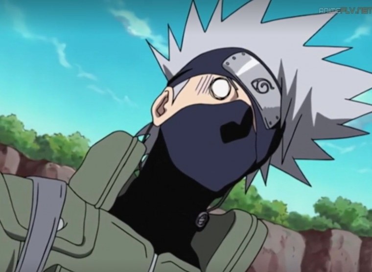 Какаши Хатаке удивленный