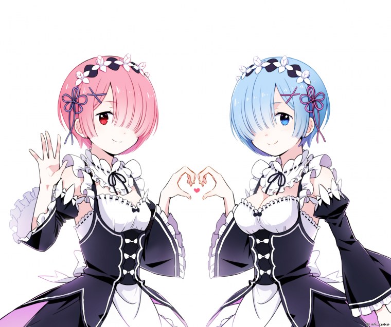 Ре Зеро рем и рам