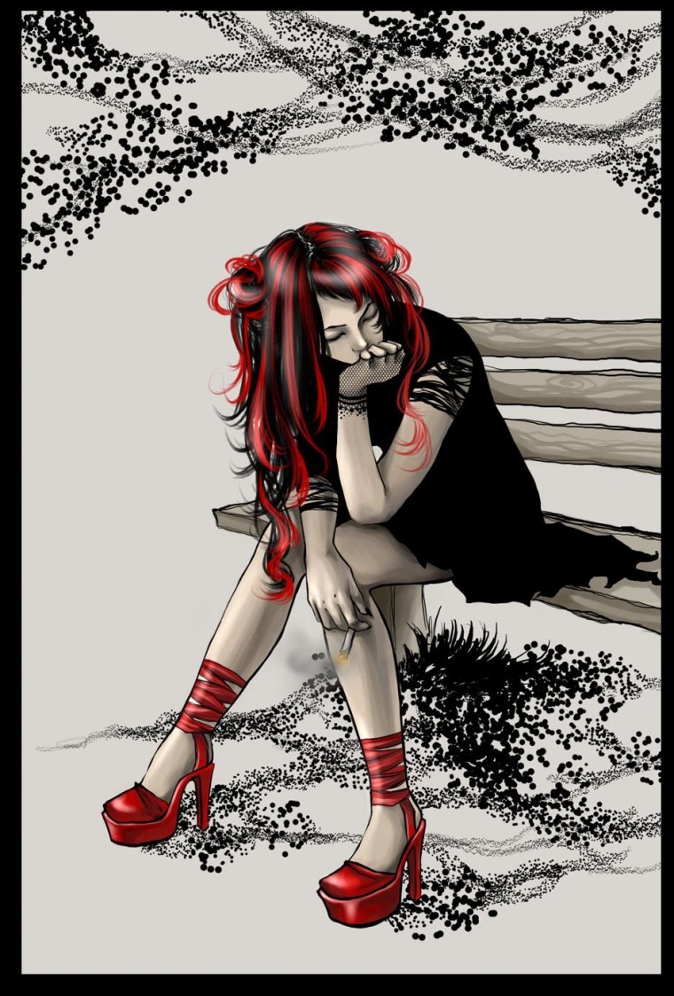 Девушка с разбитым сердцем