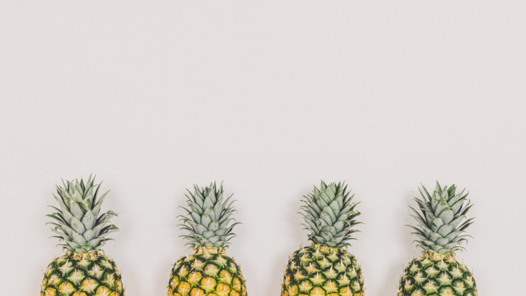 Ананасовый череп обои