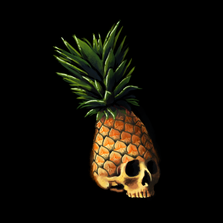 Моргенштерн ананас череп