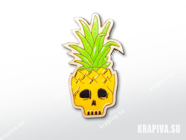 Четверть ананаса очищенная