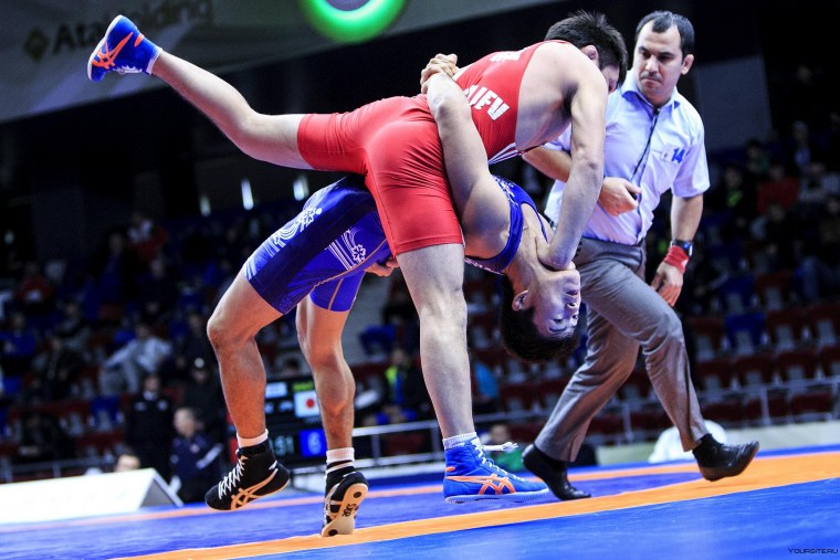 Вольная борьба борцы