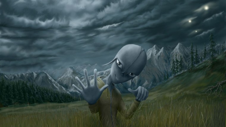 Тим Бертон Марс атакует