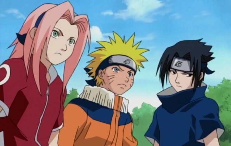 Команда номер 7 Наруто скрины