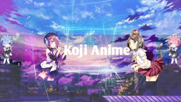 Шапка для канала аниме