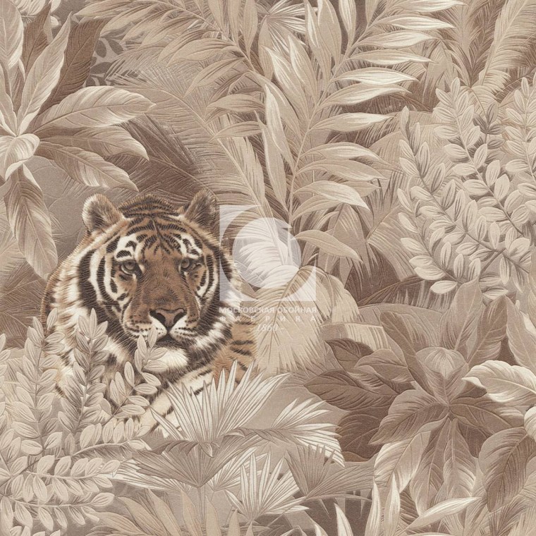 Флизелиновые обои с тигром