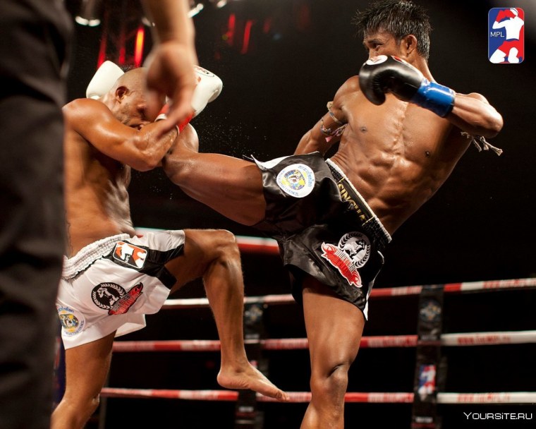 Бой Иван Ощепков тайский бокс
