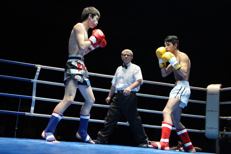 Тайский кикбоксер