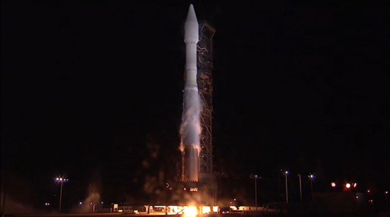 Ракета улетает