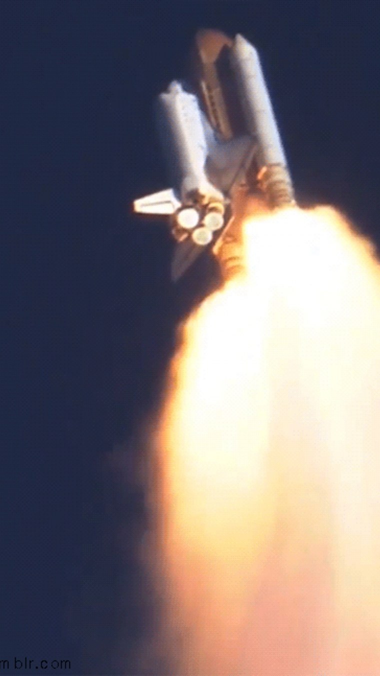 Старт ракеты gif