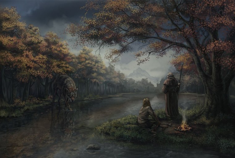 Славянские боги арт