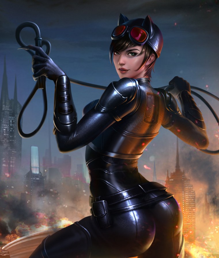 Catwoman and Batman комикс
