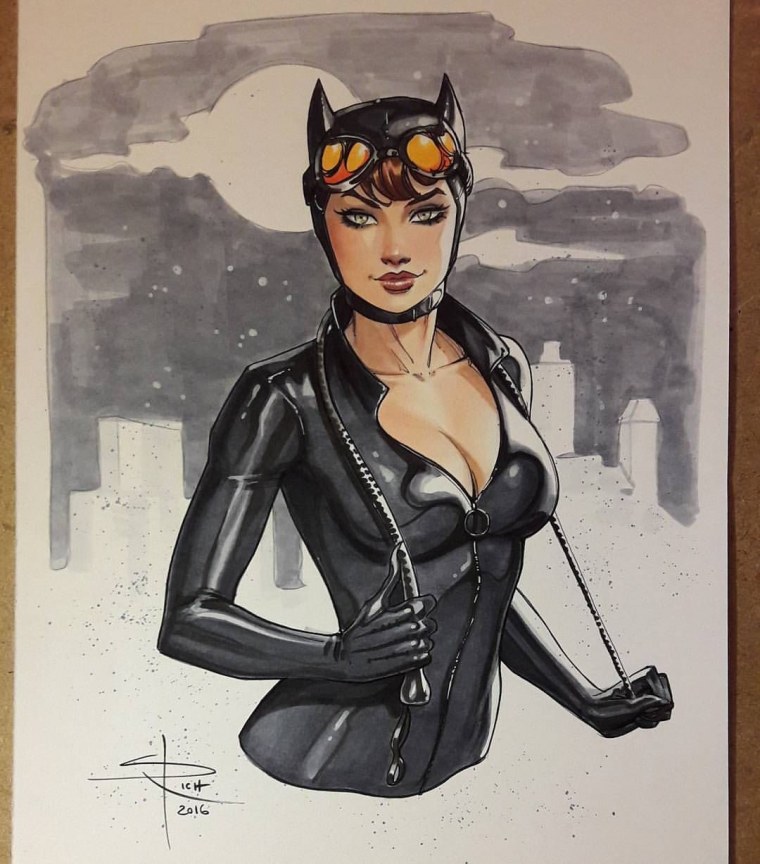 Бэтмен и Селина