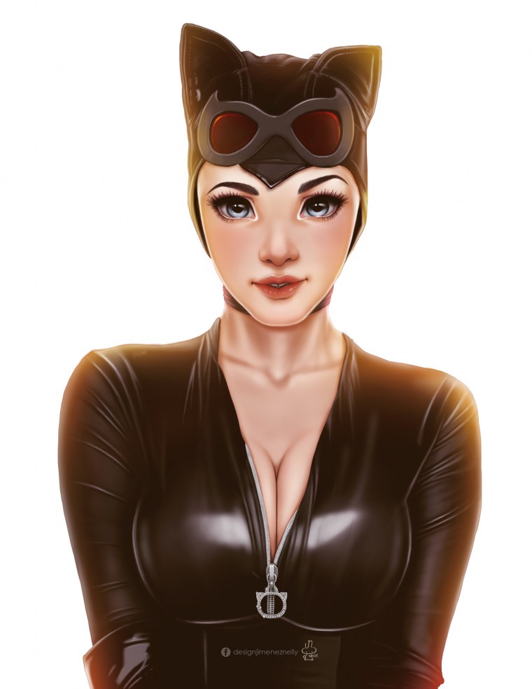 Женщина кошка комикс