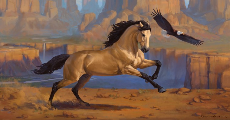 Спирит душа прерий фоны