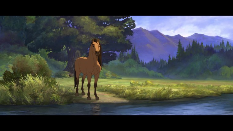 Мультфильм спирит душа прерий поезд