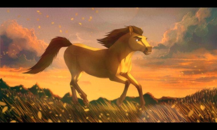 Спирит: дикий Мустанг