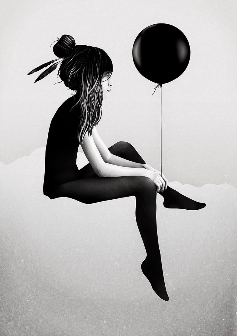 Крутые девушки карандашом